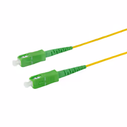 LogiLink FPSSC00 câble de fibre optique 0,5 m SC OS2 Jaune