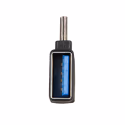 LogiLink AU0055 changeur de genre de câble Noir - Vue supplémentaire 4