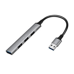 LogiLink UA0391 - USB 3.0/2.0 4-Port Hub Aluminium 4xA slim USB-A-Kabel - Kabel