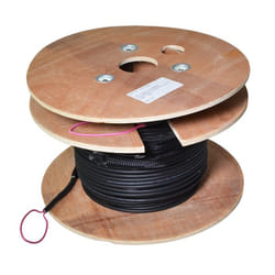 LogiLink FT2U120 câble de fibre optique 120 m LC U-DQ(ZN) BH OM4 Noir