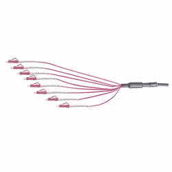LogiLink FT2U120 câble de fibre optique 120 m LC U-DQ(ZN) BH OM4 Noir