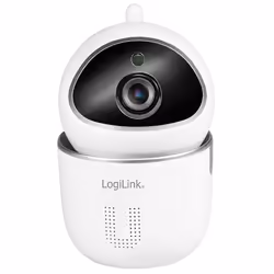 LogiLink SH0117, Caméra de sécurité IP, Intérieure, Sans fil, Externe, Plafond/Mur/Bureau, Blanc