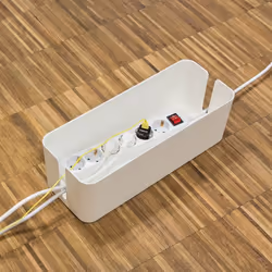 LogiLink KAB0078 range-câbles Universel Boîtier de câbles Blanc 3 pièce(s)