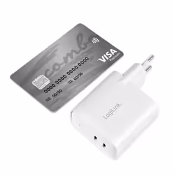 LogiLink PA0282 chargeur d'appareils mobiles Téléphone portable, Tablette Blanc Secteur Charge rapide Intérieure - Vue supplémentaire 5