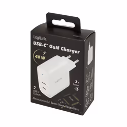 LogiLink PA0282 chargeur d'appareils mobiles Téléphone portable, Tablette Blanc Secteur Charge rapide Intérieure - Vue supplémentaire 8