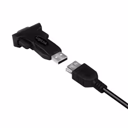 LogiLink AU0002F carte et adaptateur d'interfaces RS-232, USB 2.0