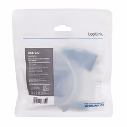 LogiLink UA0042B convertisseur série, répéteur et isolateur USB 2.0 RS-232 Vert, Transparent - Vue supplémentaire 4