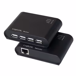 LogiLink AU0048A extension audio/video Émetteur et récepteur AV