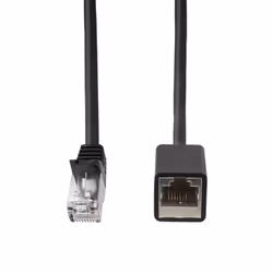 LogiLink CQX033S câble de réseau Noir 1 m Cat6a S/FTP (S-STP) - Vue supplémentaire 2
