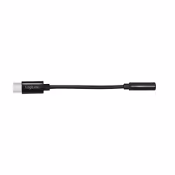 LogiLink UA0398 câble audio 0,13 m 3.5mm TRRS USB Type-C Noir