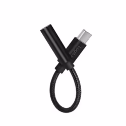 LogiLink UA0398 câble audio 0,13 m 3.5mm TRRS USB Type-C Noir - Vue supplémentaire 4