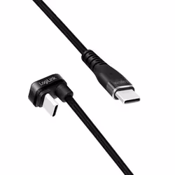 LogiLink CU0190 câble USB 1 m USB 2.0 USB C Noir