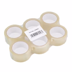 LogiLink TAPE03, Transparent, 66 m, 48 mm, 150 g