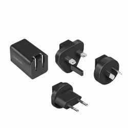 LogiLink PA0301 chargeur d'appareils mobiles Universel Noir Secteur Charge rapide Intérieure