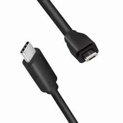 LogiLink CU0197 câble USB 1 m USB 2.0 USB C Micro-USB B Noir - Vue supplémentaire 4