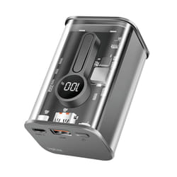 LogiLink PA0306 banque d'alimentation électrique 10000 mAh Noir, Transparent
