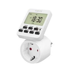 LogiLink ET0014 minuteur électrique Blanc Programmateur journalier/hebdomadaire