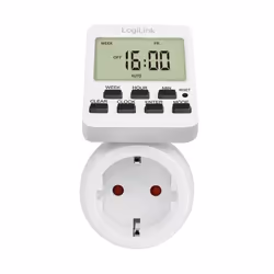 LogiLink ET0014 minuteur électrique Blanc Programmateur journalier/hebdomadaire