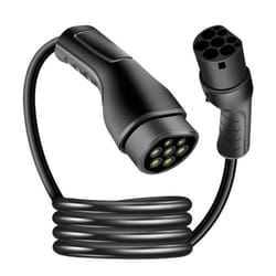LogiLink EVC0125 câble de chargement de véhicules électriques Noir Type 2 3 7,5 m