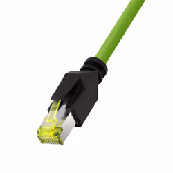LogiLink CQM055S câble de réseau Vert 2 m Cat6a S/FTP (S-STP)