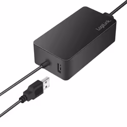 LogiLink PA0309 chargeur d'appareils mobiles Ordinateur portable Noir Secteur Intérieure - Vue supplémentaire 2