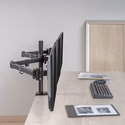 LogiLink BP0173 support d'écran plat pour bureau 27" Noir - Vue supplémentaire 7