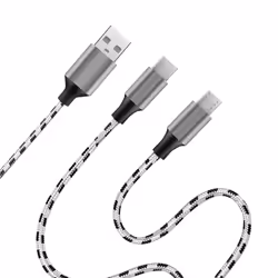 LogiLink CU0202 câble USB USB 2.0 1,2 m USB A USB C/Micro-USB A Gris - Vue supplémentaire 2