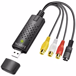 LogiLink Adapter Audio/Videograbber Black