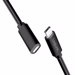 LogiLink CU0211 câble USB USB 2.0 2 m USB C Noir