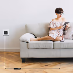 LogiLink CU0211 câble USB USB 2.0 2 m USB C Noir