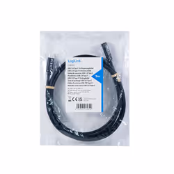 LogiLink CU0211 câble USB USB 2.0 2 m USB C Noir - Vue supplémentaire 4