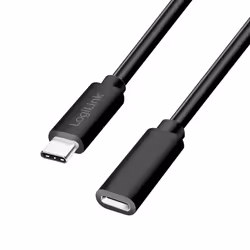 LogiLink CU0212, 3 m, USB C, USB C, USB 2.0, 0,48 Gbit/s, Noir