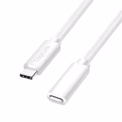LogiLink CU0222, 3 m, USB C, USB C, USB 2.0, 0,48 Gbit/s, Blanc