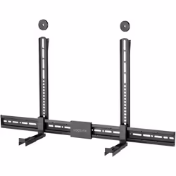 LogiLink Soundbar mount, universally compatible, 86-155mm width, black