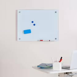 LogiLink EO0060 Tableau blanc 600 x 450 mm Verre Magnétique - Vue supplémentaire 4