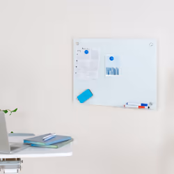 LogiLink EO0060 Tableau blanc 600 x 450 mm Verre Magnétique - Vue supplémentaire 5
