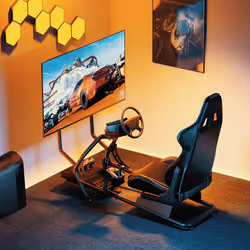 LogiLink EO0065 Siège pour jeu vidéo Siège de jeu universel Siège balançoire (nacelle) Noir, Rouge - Vue supplémentaire 5