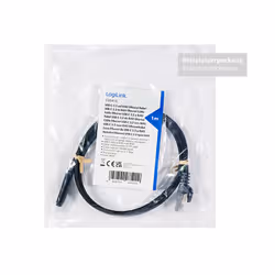 LogiLink CU0413 câble de réseau Noir 3 m Cat6 S/FTP (S-STP) - Vue supplémentaire 5