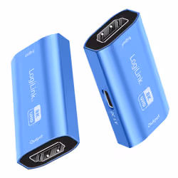 LogiLink HD0064 pont & répéteur Bleu - Vue supplémentaire 3