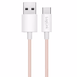 LogiLink CU0325 câble USB USB 2.0 1,5 m USB A USB C Rose - Vue supplémentaire 2