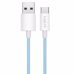 LogiLink CU0331 câble USB USB 2.0 1,5 m USB A USB C Bleu - Vue supplémentaire 2