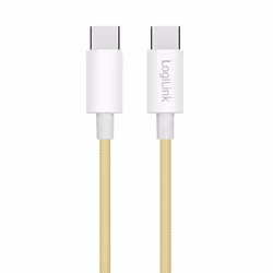 LogiLink CU0349 câble USB USB 2.0 0,5 m USB C Jaune - Vue supplémentaire 2
