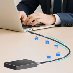LogiLink CU0432 câble USB USB 3.2 Gen 2x2 1 m USB C Noir - Vue supplémentaire 4