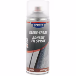 Colle Permanente Presto 400 Ml L'aérosol adhésive presto est un adhésif de contact multi-usages pour un collage durable ou te ...