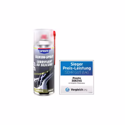 PRESTO Silicone spray, 400 ml, taille 0-5l