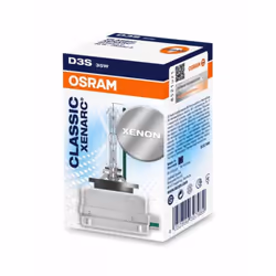 Ampoule xénon OSRAM D3S Xenarc Classic 85V, 35W, 1 pièce