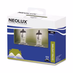 Ampoule halogène NEOLUX H4 Extra Lifetime 12V/60/55W, 2 pièce