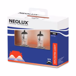 Ampoule halogène NEOLUX H4 Extra Light + 50% 12V/60/55W, 2 pièce