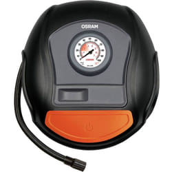 Osram - OTI200 Compresseur manomètre analogique, range-câble et support de câble, protection contre les surcharges