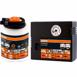 - Kit de reparation crevaison - TYREseal Kit OSRAM OTSK4 TYREseal Kit, scellant de pneu 450 ml et compresseur de pneu analogi ...